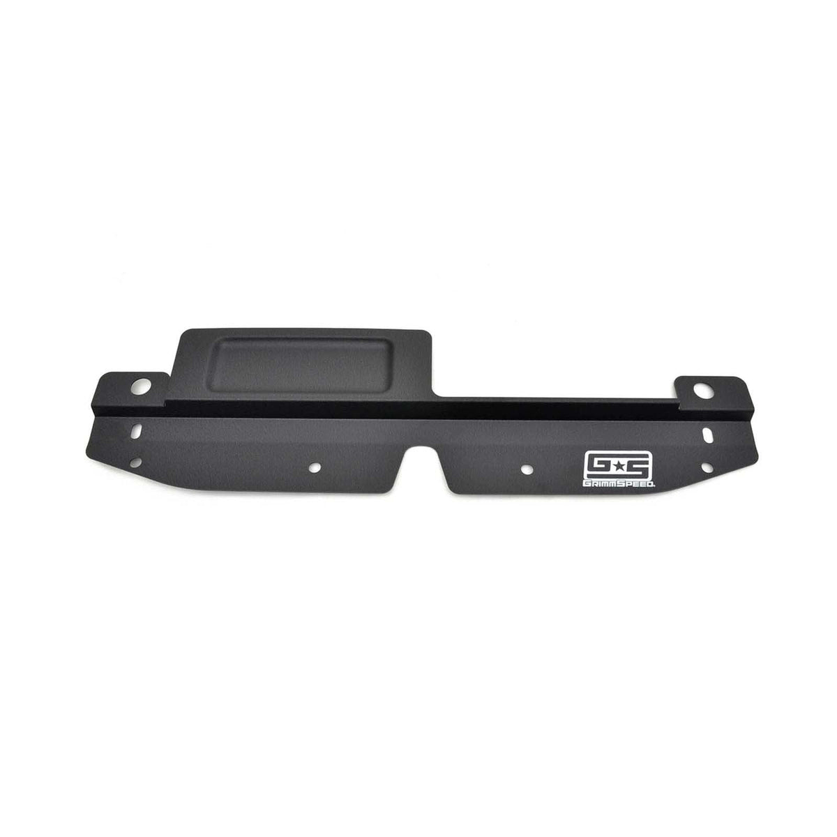 GRM096008 GrimmSpeed Radiator Shroud w/ Tool Tray Black - 2008-2014 Subaru WRX / STI,