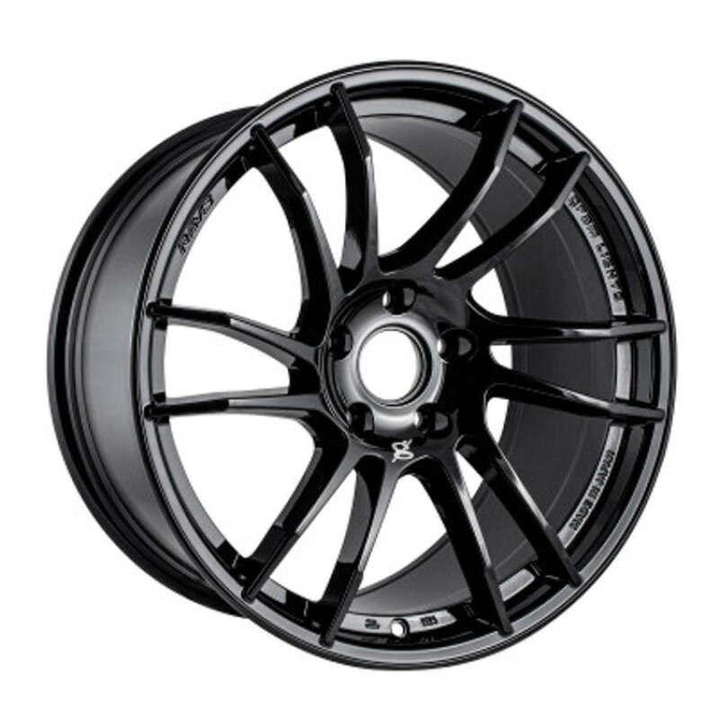 Gram Lights 57XR 18x9.5 +38 5x114.3 - Glossy Black (Single Wheel)