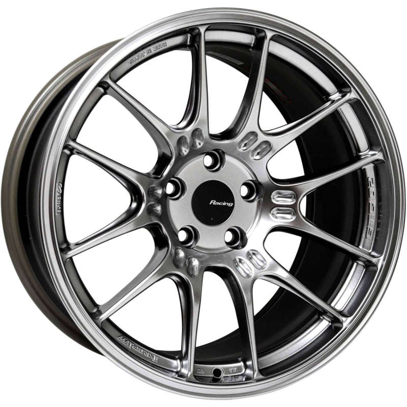Enkei GTC02 18x9.5 5x120 45mm Offset 72.5mm Bore - Hyper Silver (Single Wheel)