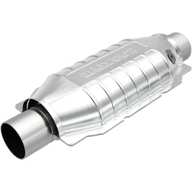 MagnaFlow Universal Catalytic Converter 2" Inlet/Outlet w/ Single O2 OEM