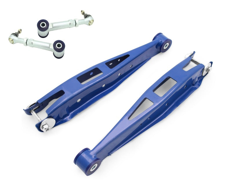 SuperPro Rear Lower Adjustable Toe & Lower Control Arm Set - 2013-2021 Scion FR-S / Subaru BRZ / Toyota 86