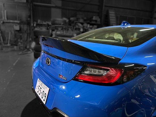 Legsport Club Sports Original Duck End Spoiler - Carbon Fiber - 2022-2024 Subaru BRZ / Toyota GR86