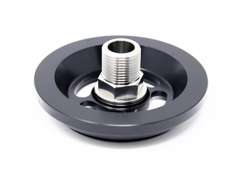 Torque Solution WIX Oil Filter Adapter Subaru EJ / FA - 2002-2021 Subaru WRX / 2004-2021 STI / 2014-2018 Forester XT / 2013-2020 Scion FR-S / Subaru BRZ / Toyota 86