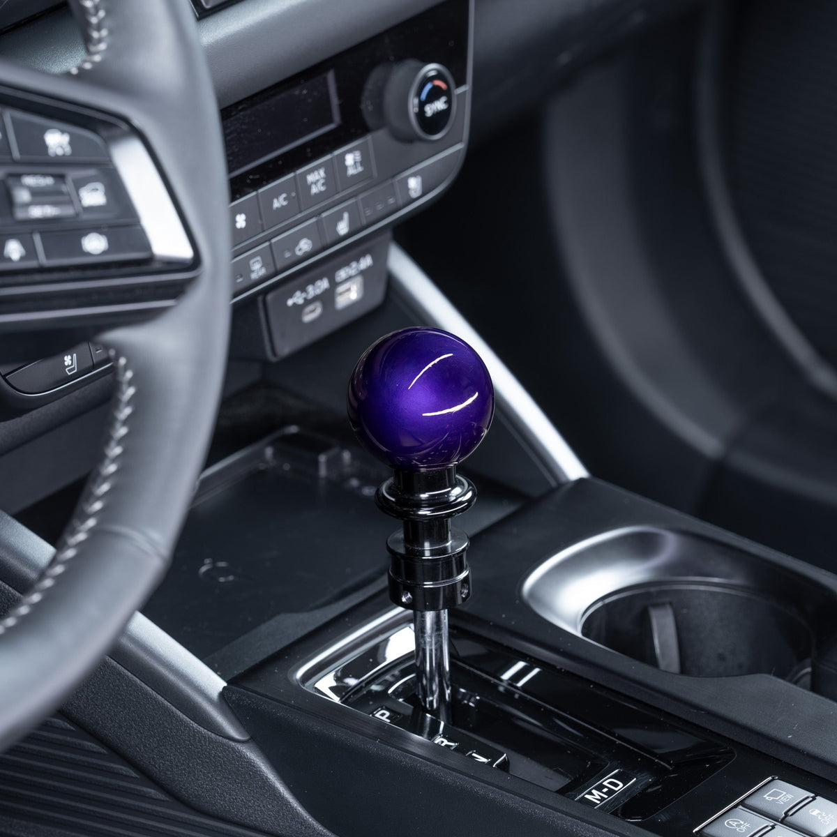 Billetworkz Automatic Shifter - Candy Purple - Fits Subaru CVT: WRX (2022+), Crosstrek (2024+), Forester (2025+), Impreza (2024+), Legacy/Outback (2015+)