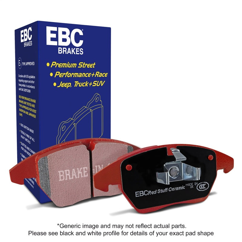 EBC Redstuff Front Brake Pads - 2018-2021 Subaru STI