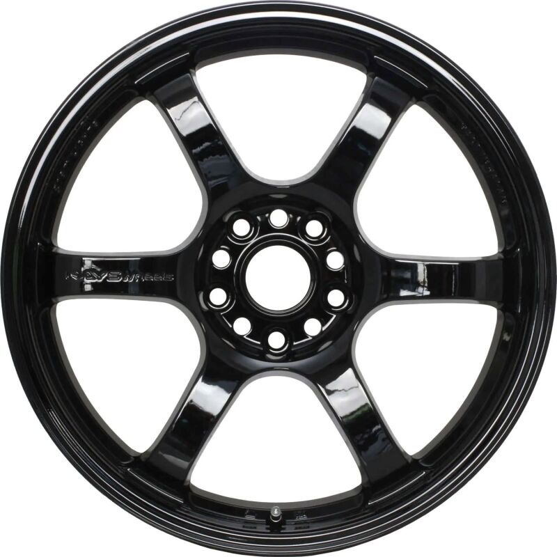 Gram Lights 57DR 18x9.5 +38 5x120 - Glossy Black (Single Wheel)