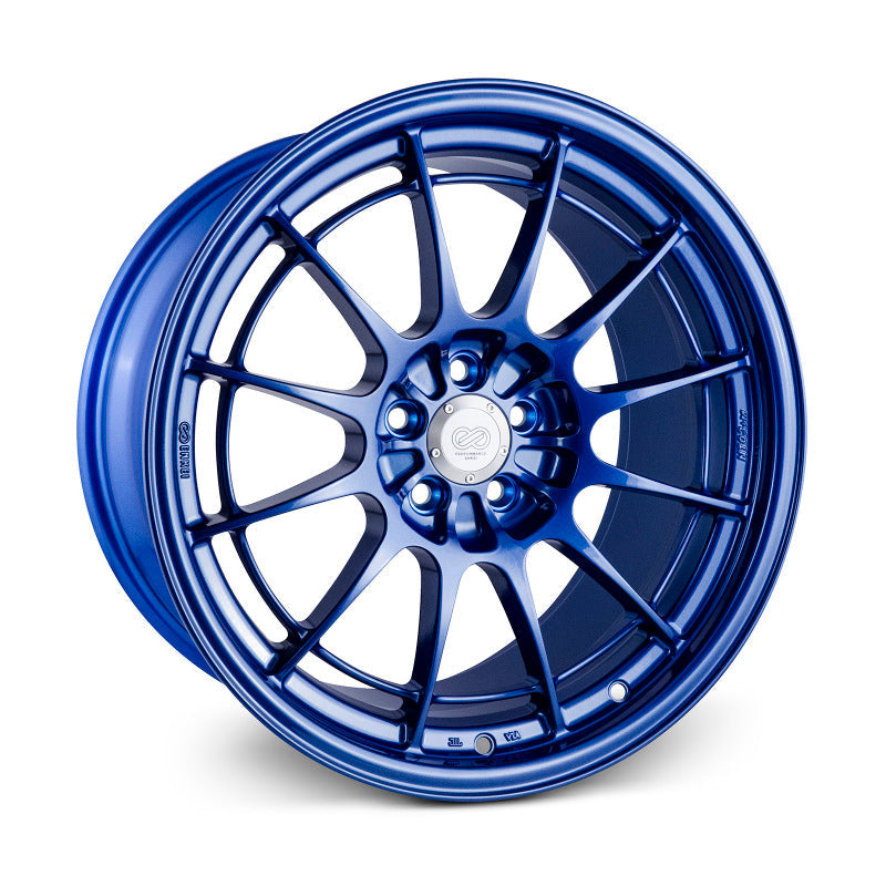 Enkei NT03+M 18x9.5 5x114.3 40mm Offset 72.6mm Bore - Victory Blue (Single Wheel)
