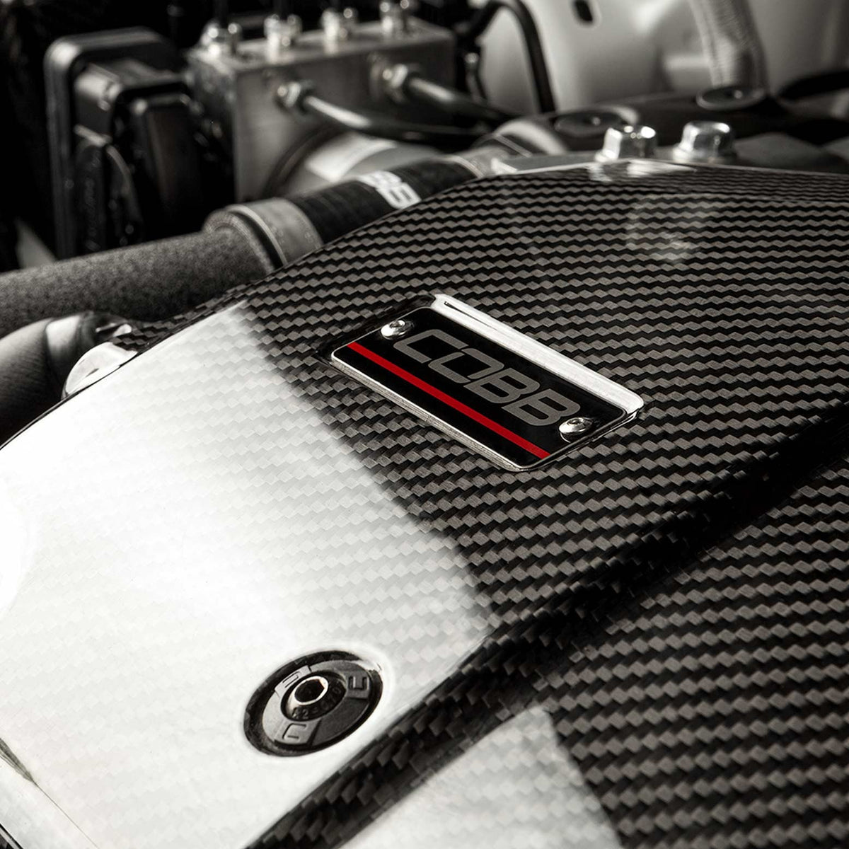 COBB Redline Carbon Fiber Engine Cover - 2022-2024 Subaru WRX