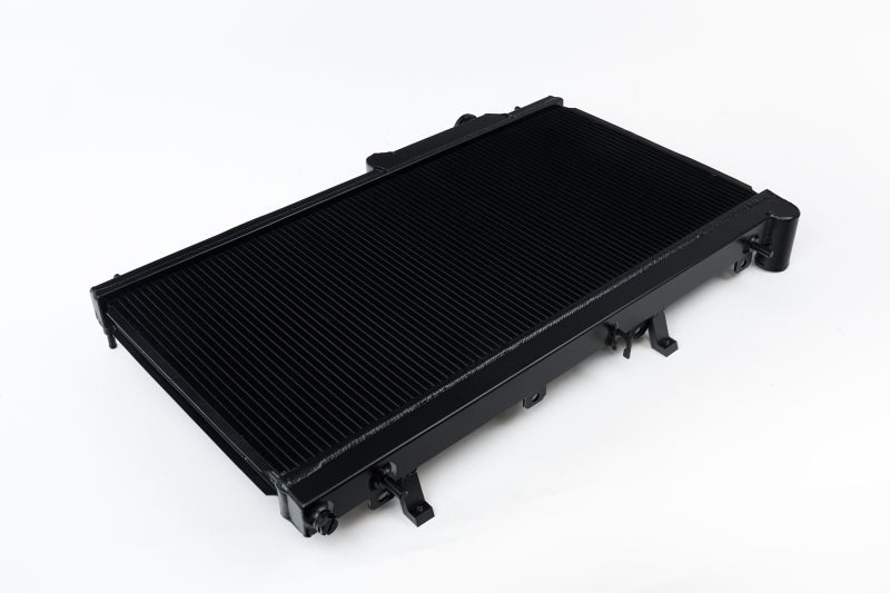 CSF 1-Row 31mm High-Performance Aluminum Radiator - Black - 2008-2014 Subaru STI / 2015-2021 WRX (MT Models)