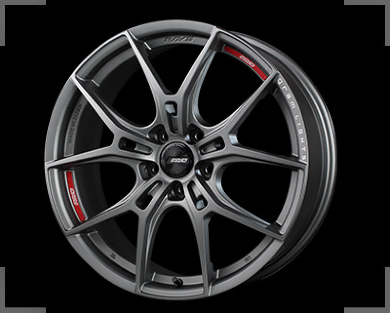 Gram Lights 57FXZ Overseas 19x9.5 +36 5x120 - Matte Graphite w/Machining (Single Wheel)