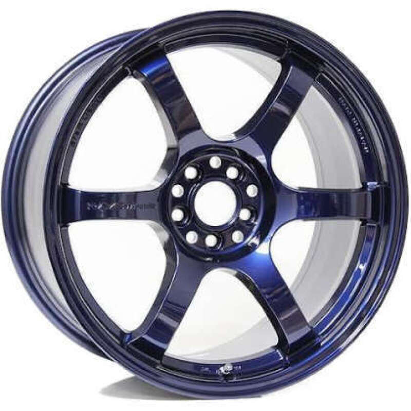 Gram Lights 57NR 18x9.5 +38 5x114.3 - Eternal Blue Pearl (Single Wheel)