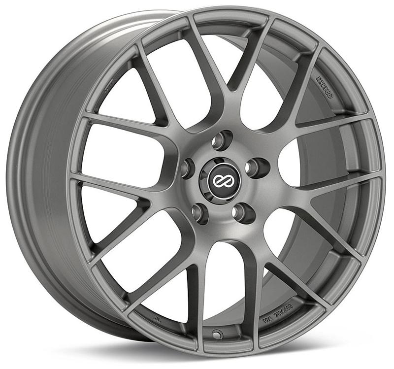 Enkei Raijin 18x9.5 35mm Offset 5x120 Bolt Pattern 72.6 Bore Diameter - Hyper Silver (Single Wheel)