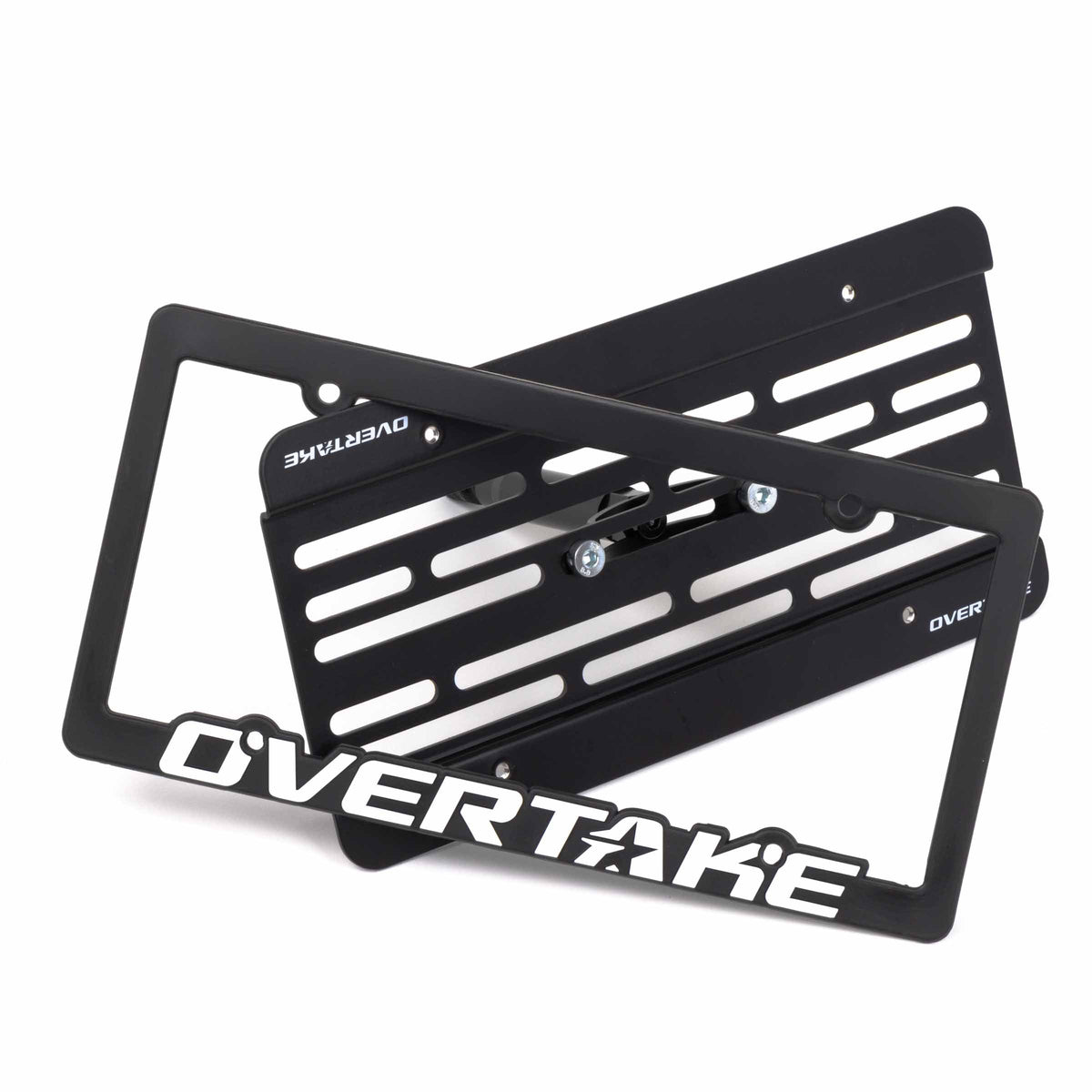 OVERTAKE MaxxAdjust License Plate Relocation Kit - Subaru 2015-2017 WRX, 2015-2017 STI, 2012-2016 Impreza, 2013-2017 Crosstrek