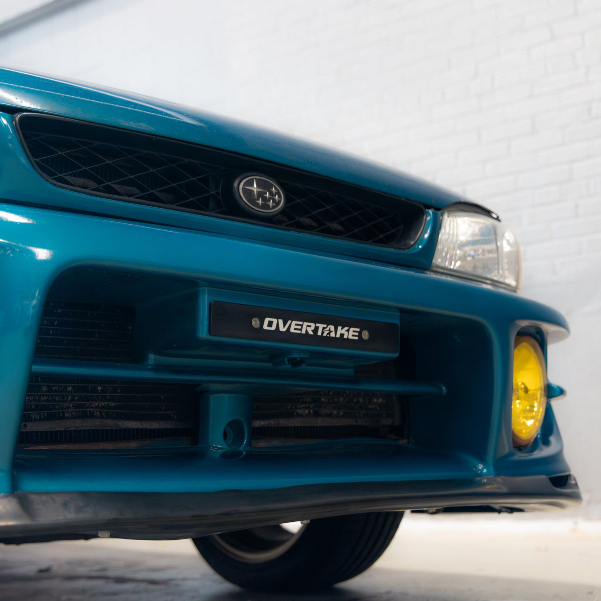 OVERTAKE Front License Plate Delete - Subaru 2002-2014 WRX, 2004-2014 STI, 2022-2027 BRZ/GR86, 1998-2016 Impreza