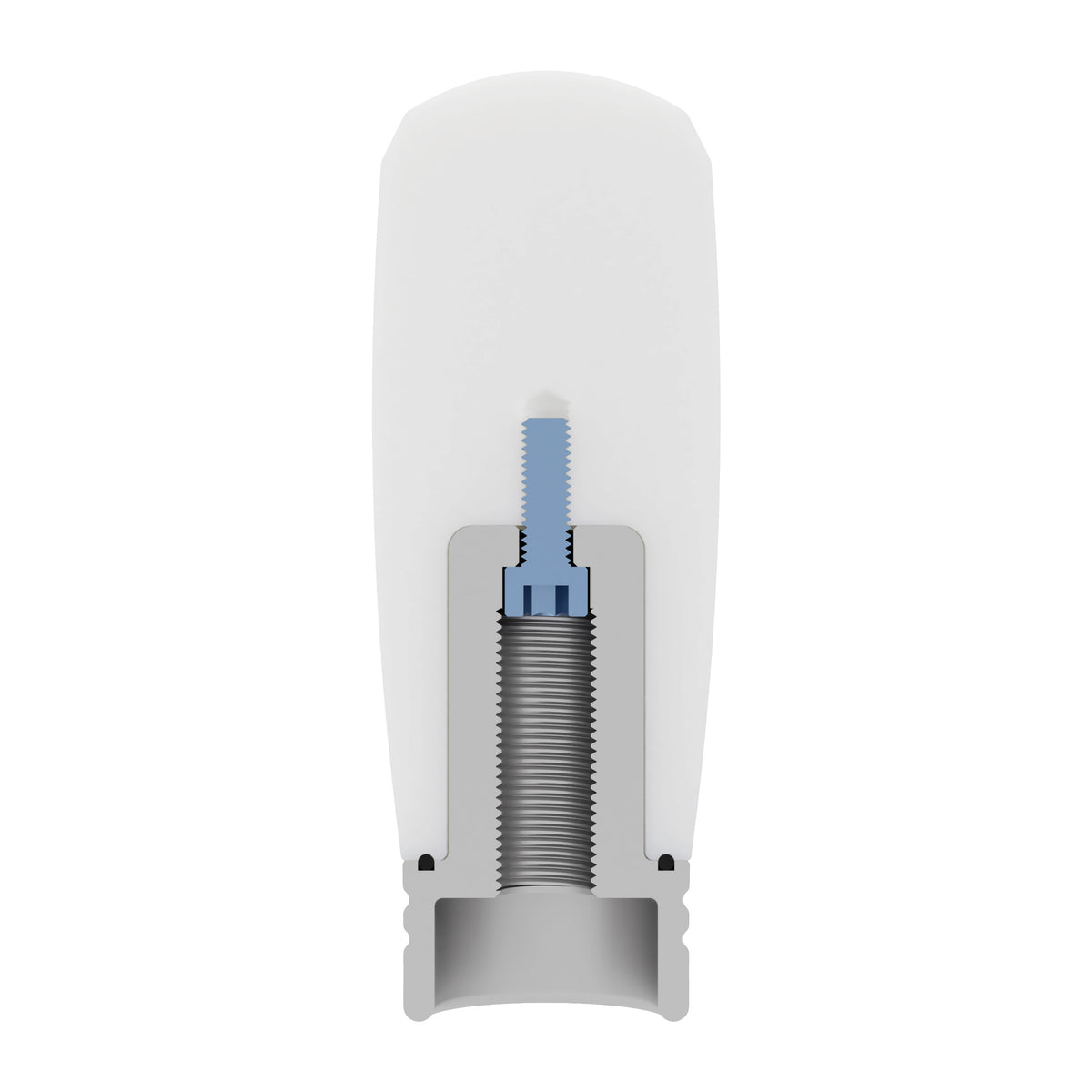 Overtake ModKnob Weighted Delrin Shift Knob (Tall White) - MT Subaru Models