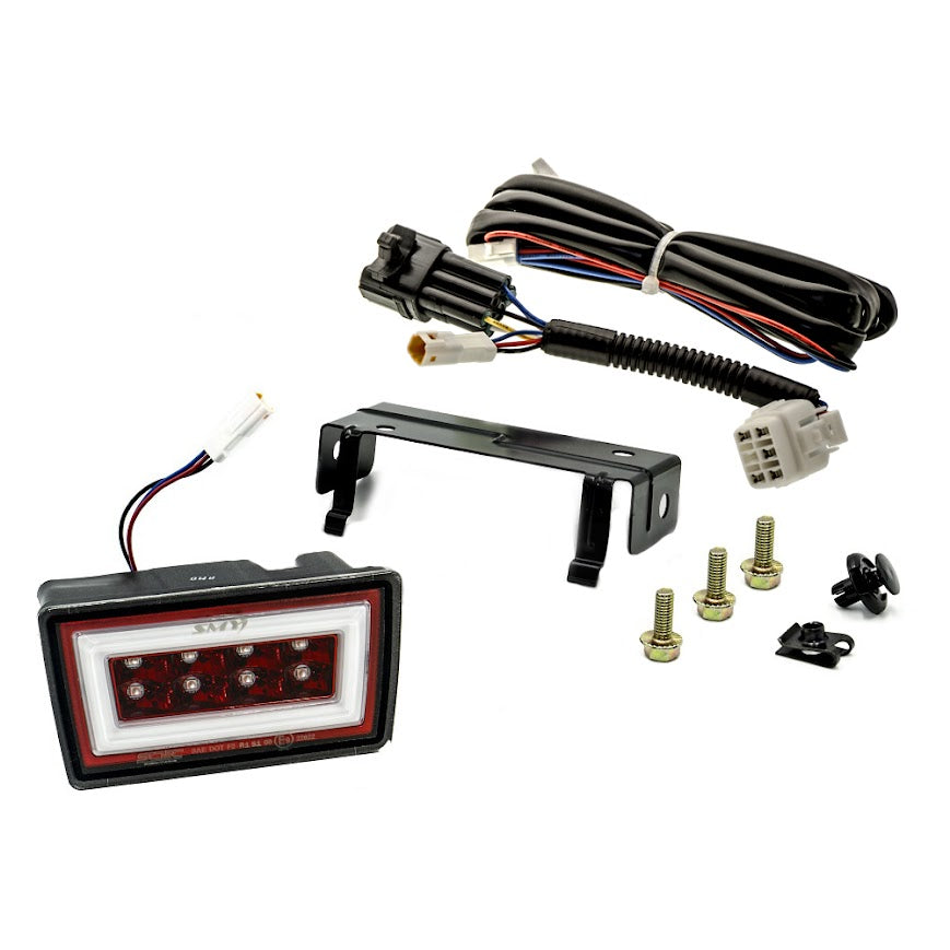 SMY F1 V3 Hyperflash (RBL) Red w/ DRL White Light Bar - 2022-2026 Subaru WRX
