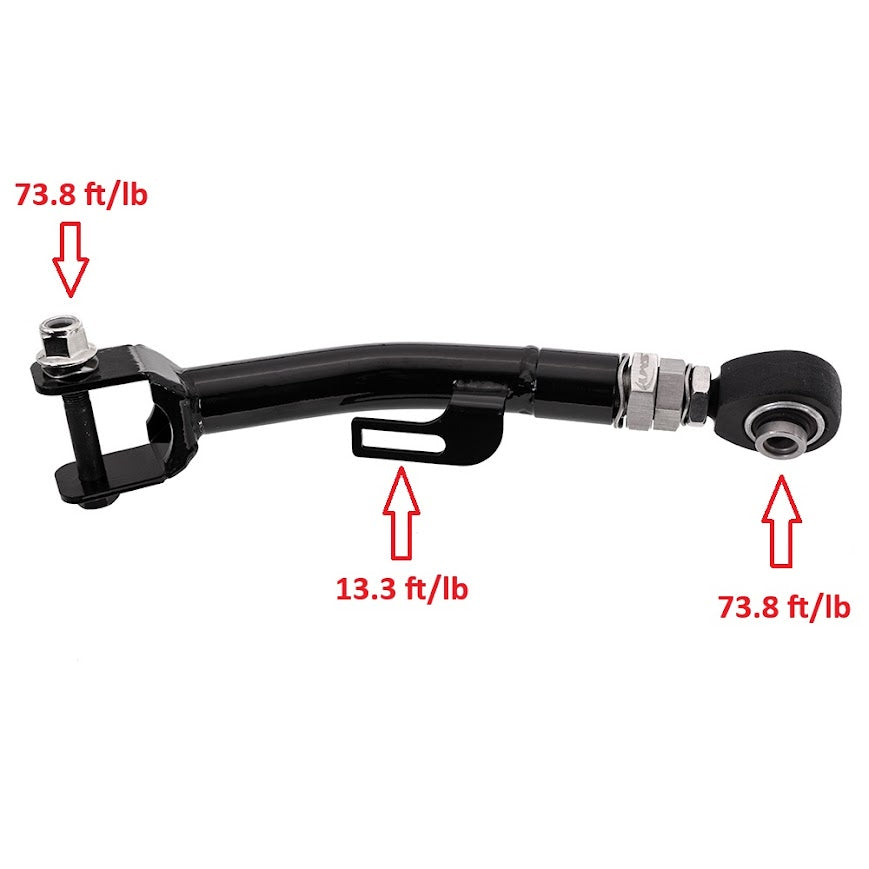 SMY Stealth Heavy Duty Trailing Arms (Adjustable) - 2022-2026 Subaru WRX