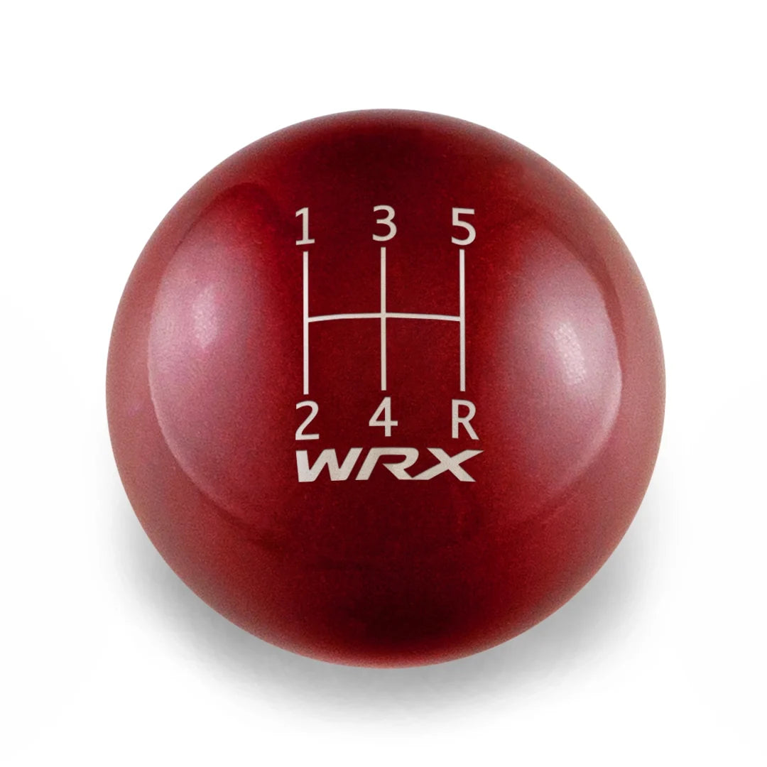 Billetworkz Weighted Shift Knob - 5 Speed WRX Standard Engraving - Subaru WRX
