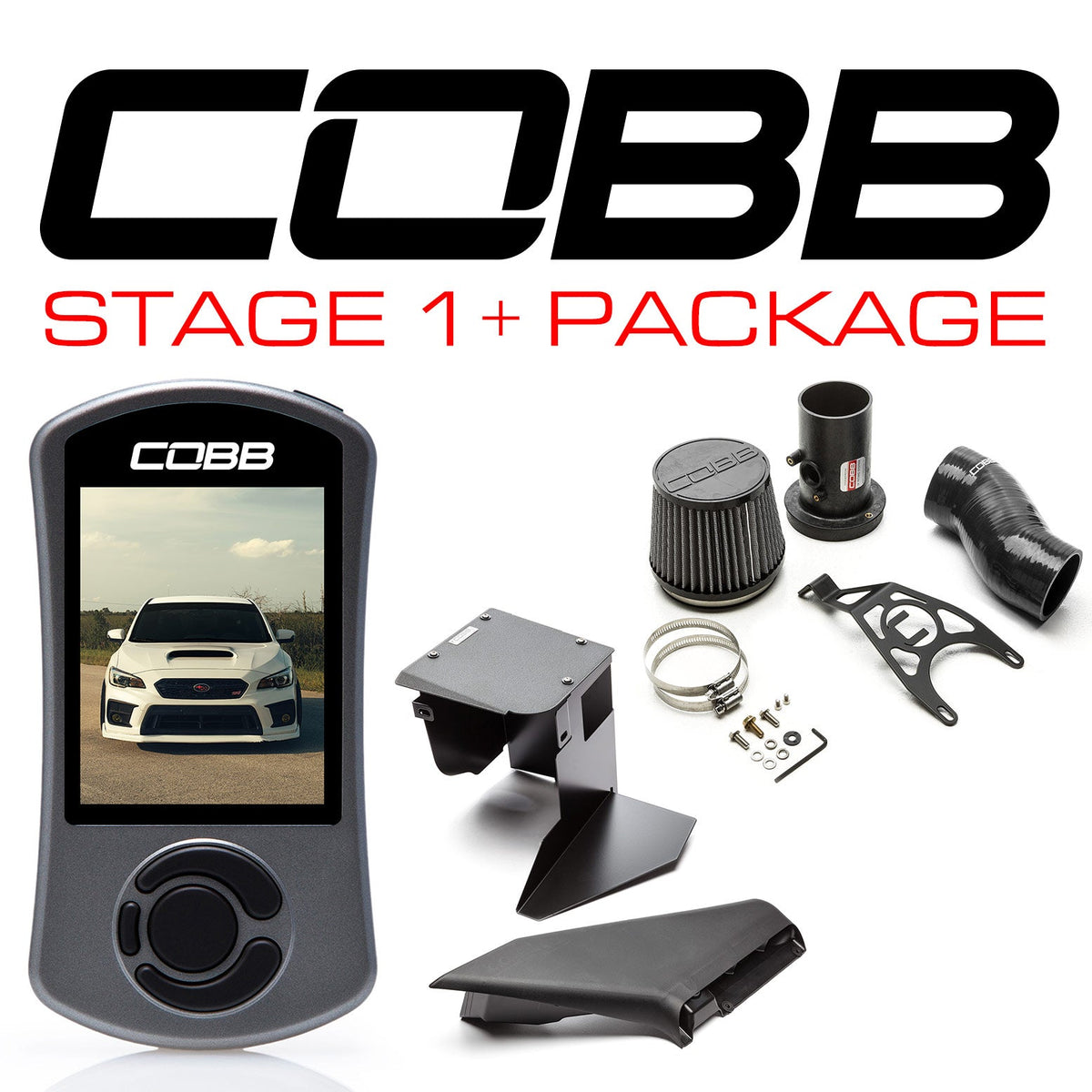 Cobb Stage 1+ Power Package - Cobb Blue - 2018-2021 Subaru STI
