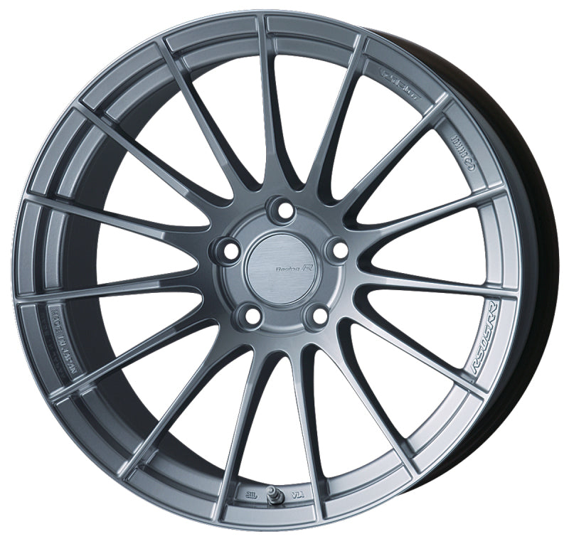 Enkei RS05-RR 18x9.5 35mm ET 5x120 72.5 Bore - Sparkle Silver Wheel (Single Wheel)