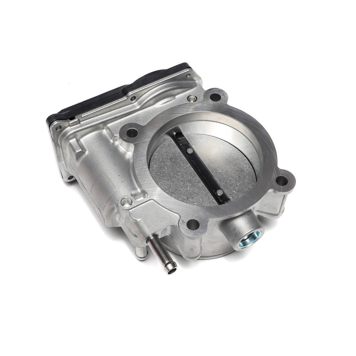 IAG Big Bore 76mm Throttle Body w/ Electronics & Adapter Package (For Use With Process West Intake Manifolds) - Black Adapter Plate - 2004-2021 Subaru STI / 2006-2007 WRX / 2004-2008 Forester XT