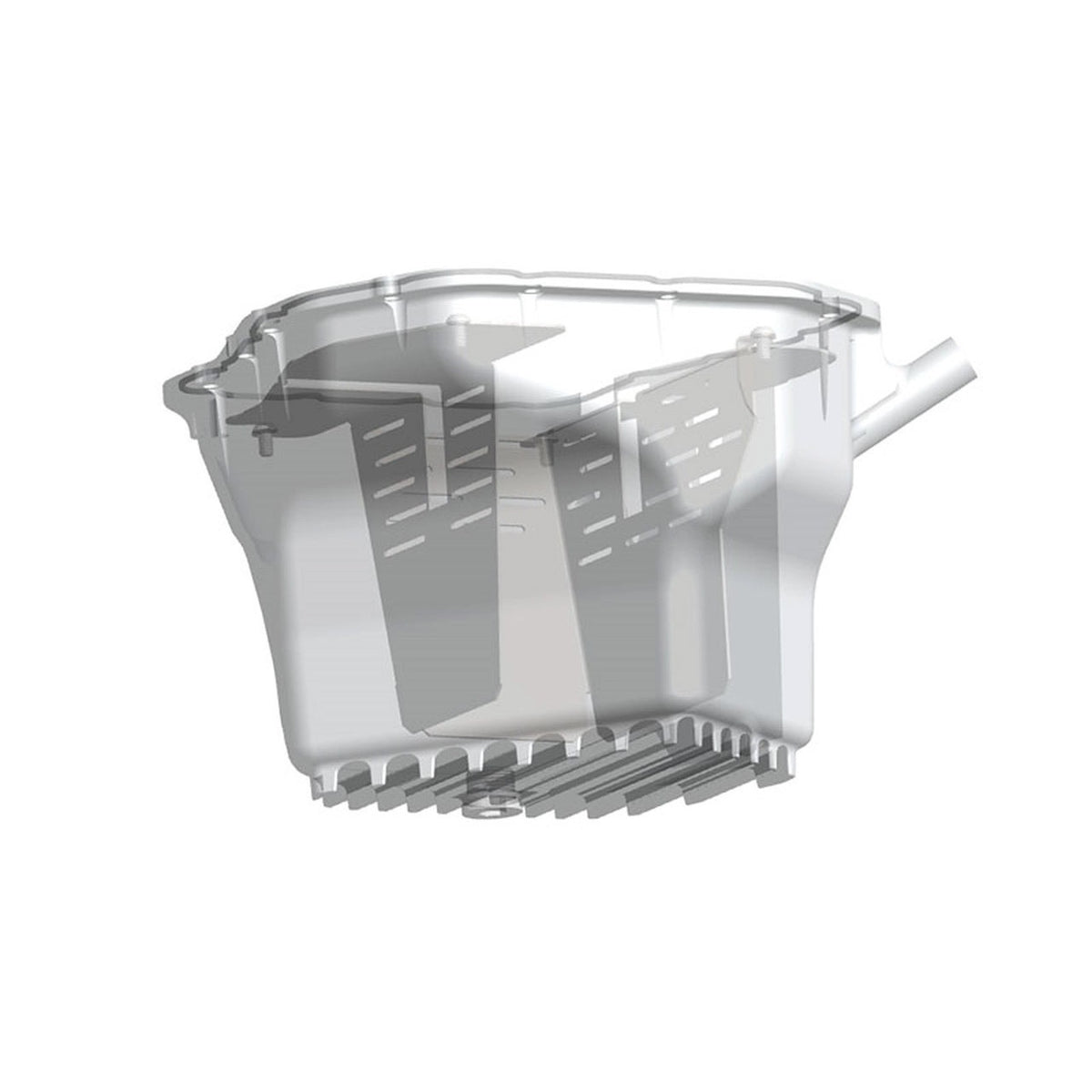 IAG Street Series Oil Pan w/ Removable SS Lower Baffle - Black (Pan + SS Baffle Only) - 2002-2014 Subaru WRX / 2004-2021 STI / 2005-2009 Legacy GT / 2004-2013 Forester XT