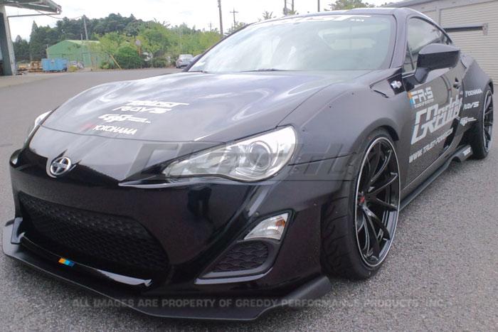 GReddy X Rocket Bunny Front Over-Fender & Front Bumper Trim (4 pcs) - 2013-2021 Scion FR-S / Subaru BRZ / Toyota 86
