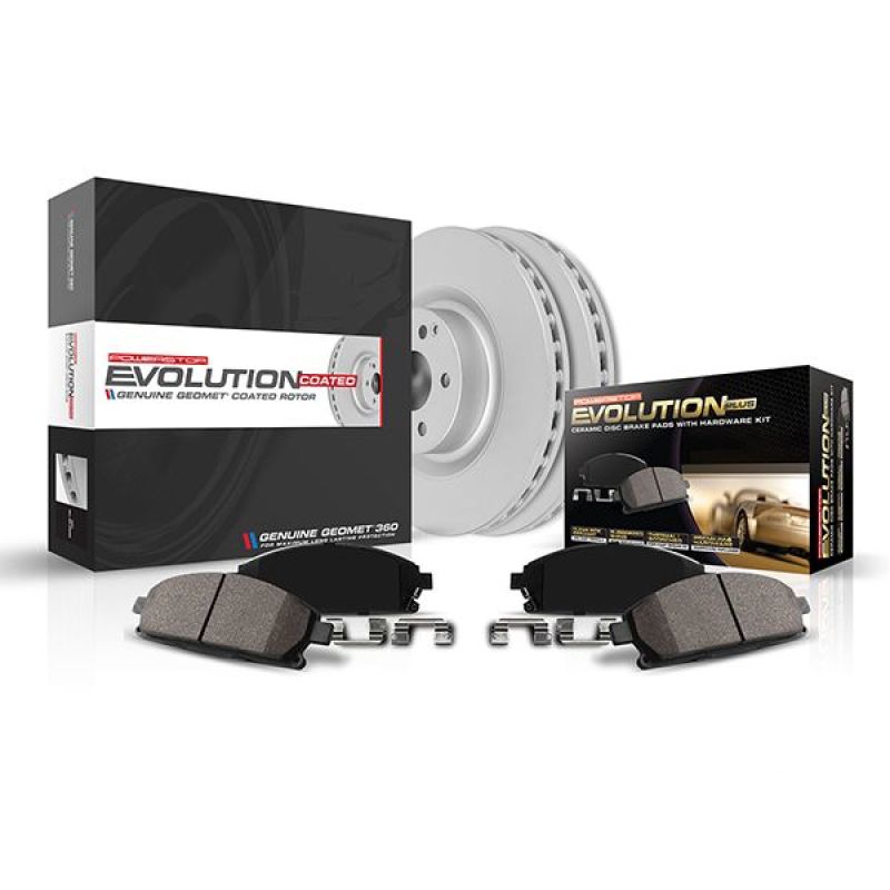 Power Stop Rear Z17 Coated Brake Kit - 2015-2017 Subaru STI