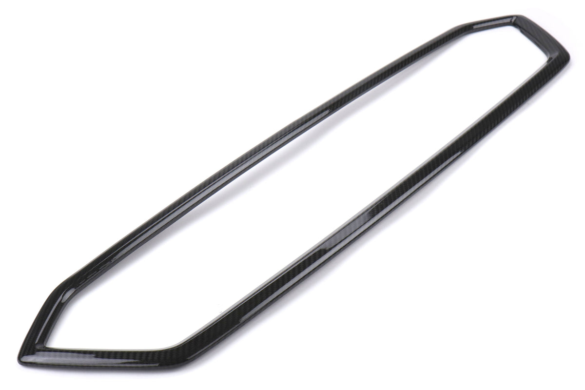 OLM LE Dry Carbon Fiber Grille Garnish (Outer) - 2018-2021 Subaru WRX / STI