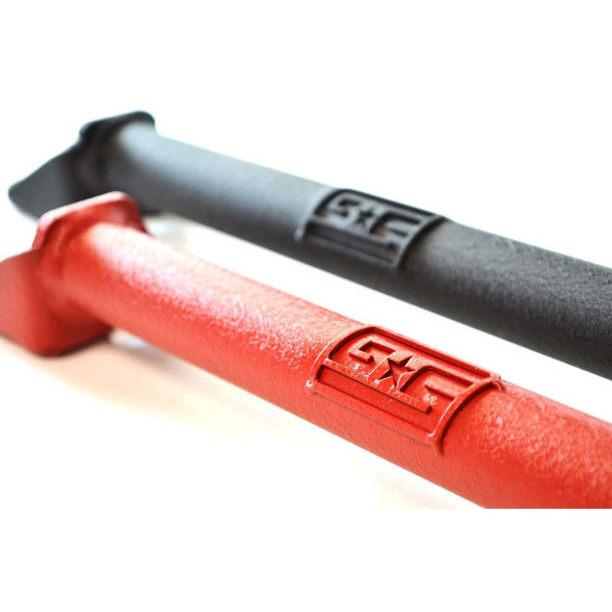 GRM098007 Grimmspeed Black Strut Tower Bar,
