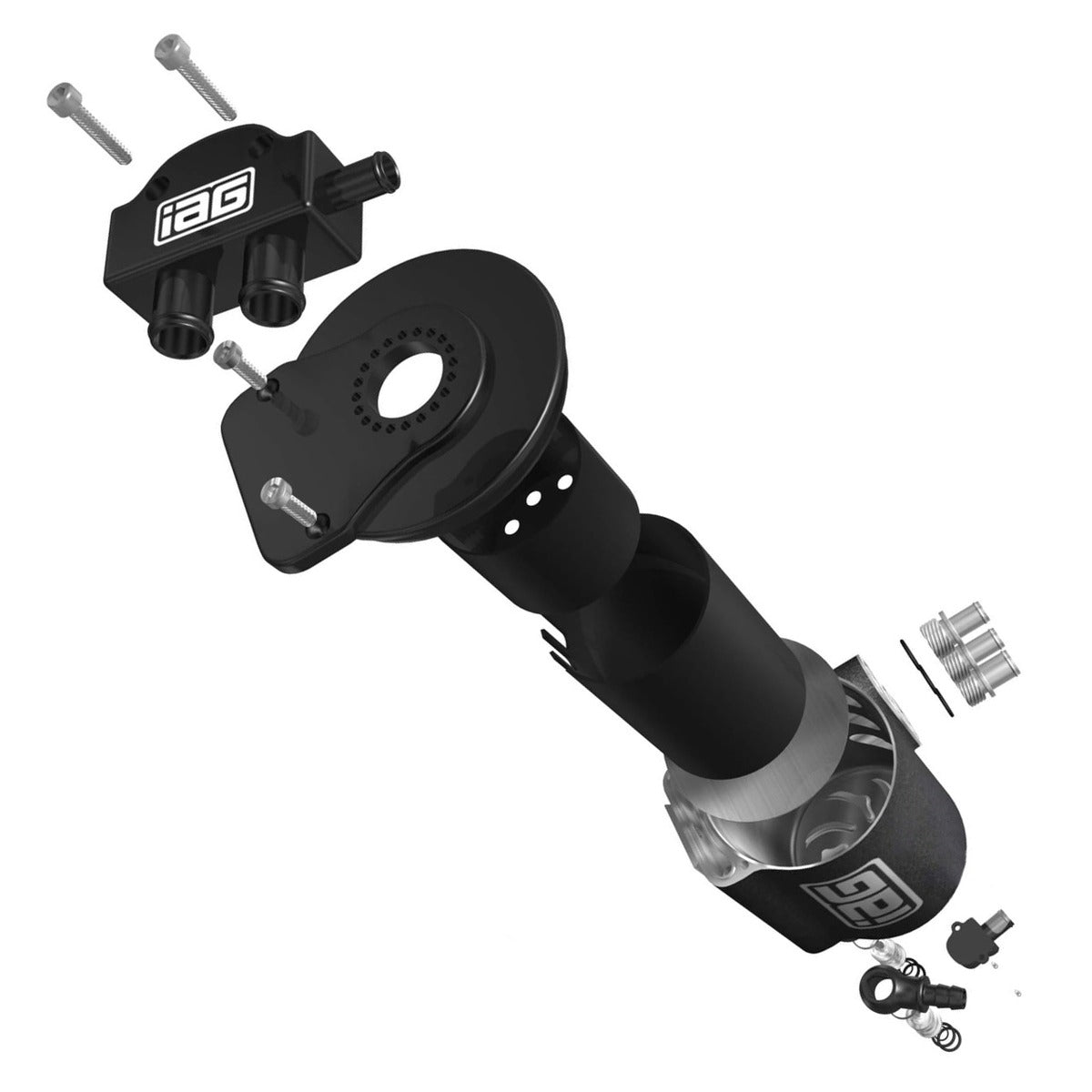 IAG Performance V4 Air Oil Separator AOS - Black - 2022-2026 Subaru WRX