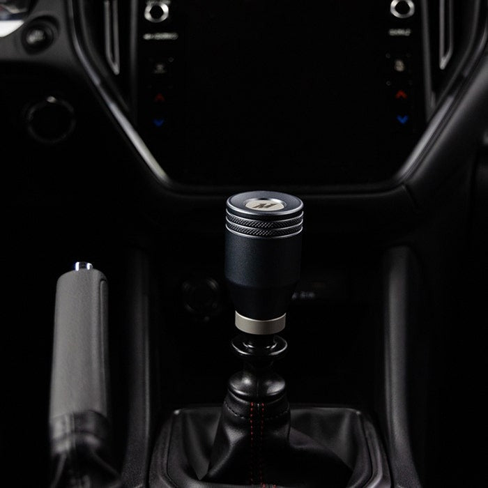 Mishimoto Weighted Shift Knob - Gunmetal/Black Core - 2022-2024 Subaru WRX
