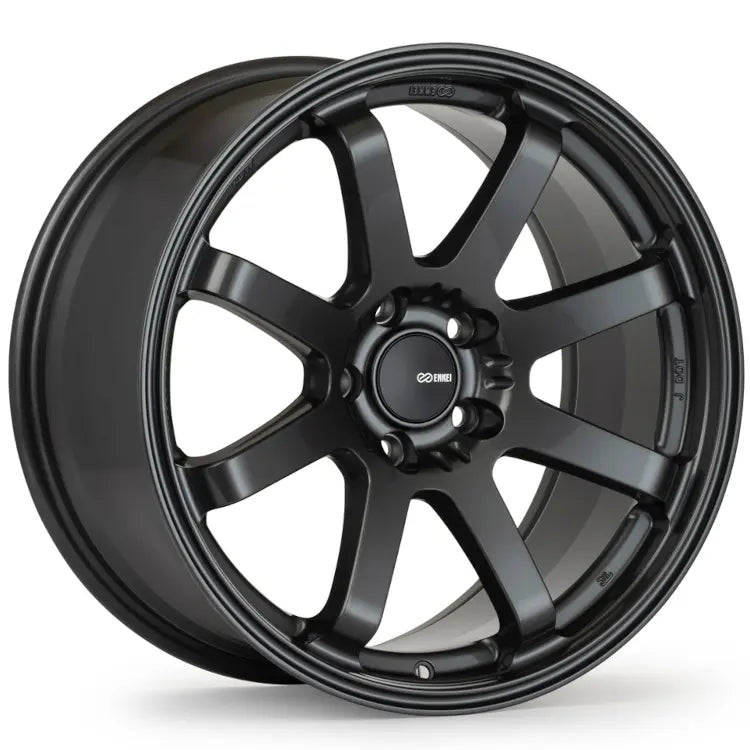 Enkei Vanquish 18x9.5 / 5x114.3 BP / 38mm Offset / 72.6mm Bore - Gloss Gunmetal (Single Wheel)