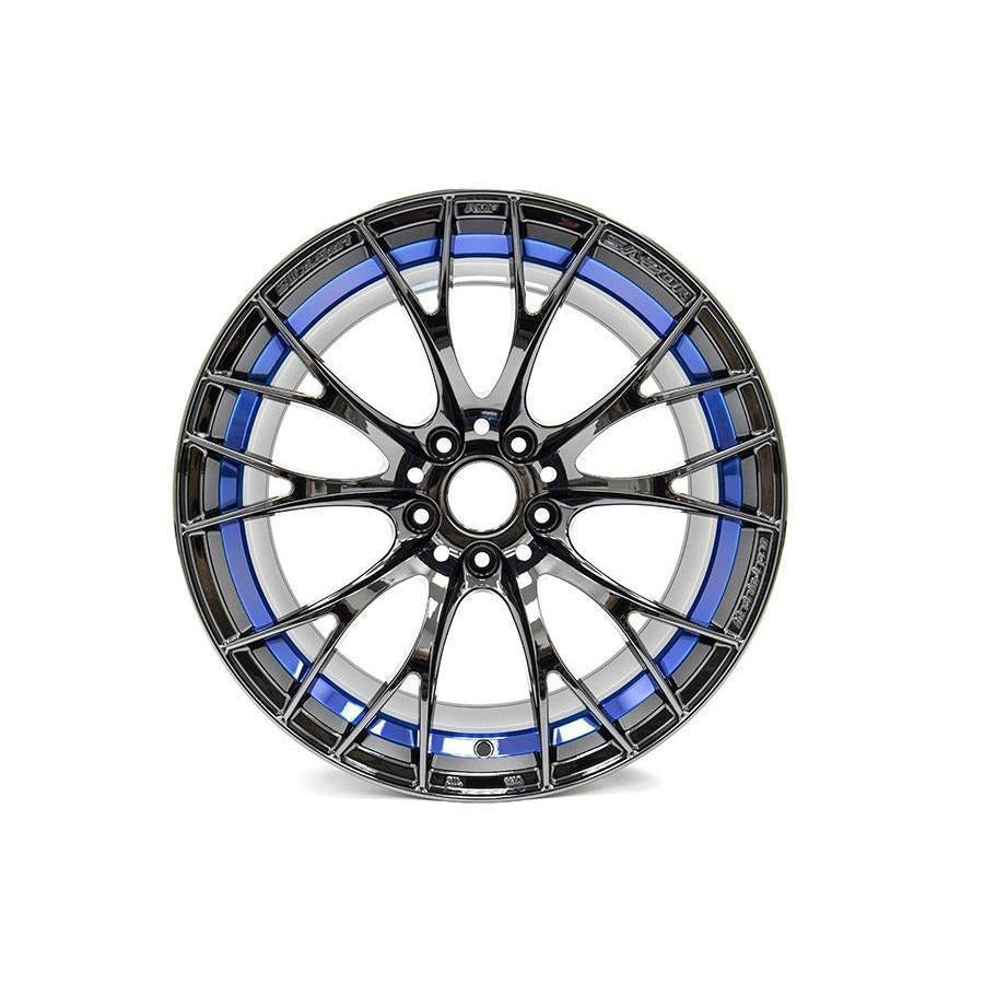 WedsSport SA-20R BLC (Face: R) 18x9.5 +38mm 5x114.3 (Single Wheel) - 2015-2024 Subaru WRX / 2015-2021 STI / 2019-2024 Forester