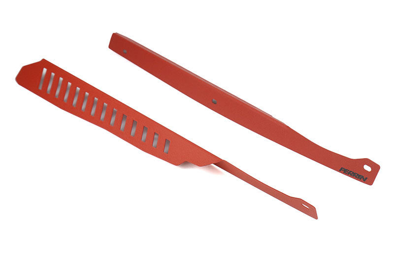 PERPSP-ENG-549RD PERRIN Performance Fender Shroud Red Subaru STI WRX,