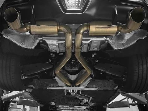 ETS900-20-EXH-012 ETS Catback Exhaust System - 2020 Supra-ETS Pro Series Downpipe Connection - 4.0,
