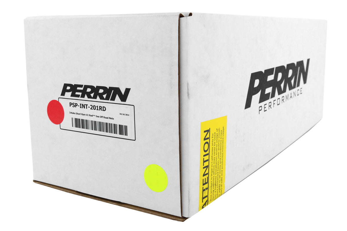 PERPSP-INT-201RD PERRIN Short Ram Intake Red - 2002-2007 Subaru WRX/STI / 2004-2008 Subaru Forester XT,