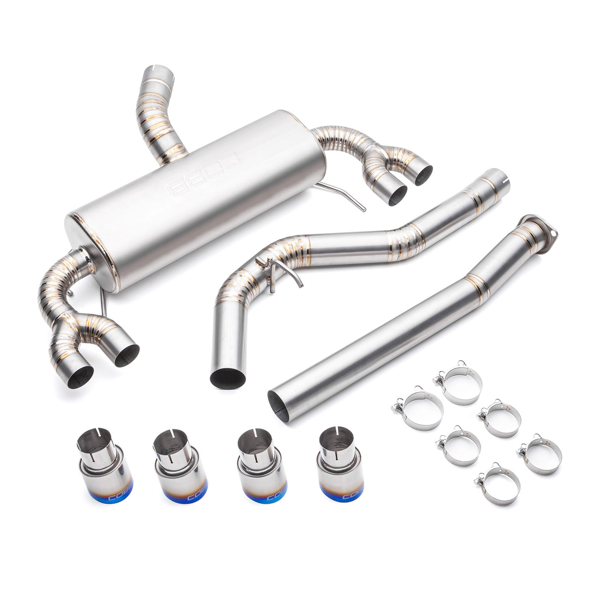 COB515150 COBB Titanium 3-Inch Cat-Back Exhaust System -,