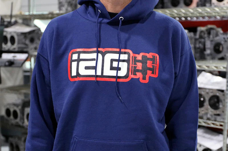 IAGIAG-APP-2081S IAG Boxer Logo Hoodie / Navy / Size - Small,