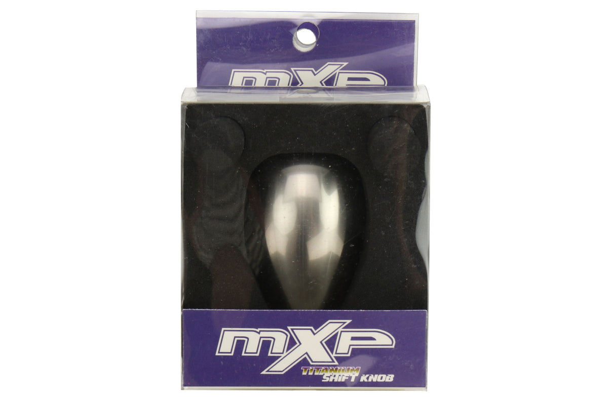MXPMXTBSKR MXP Teardrop Titanium Shift Knob - 2015+ WRX / 2015+ STI / 2013+ FT86 / 2014+ Forester-Raw,