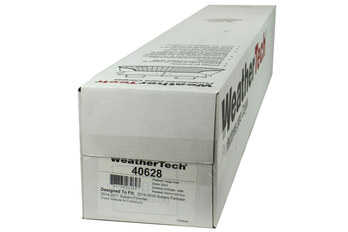WEA40628 WeatherTech Cargo Liner All Weather Trunk Mat - 2014+ Forester,