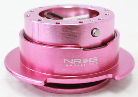 NRGSRK-250BKC NRG Generation 2.5 Quick Release Steering Wheel Adaptor : Black Body / Black Chrome Ring (SRK-250BKC),