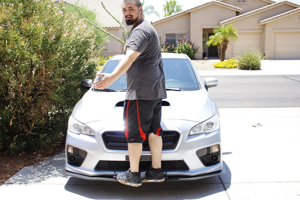 VERA0057A SubiSpeed Race Upgrade for Front Splitter by Verus Motorsports - 2015+ WRX / 2015+ STI,