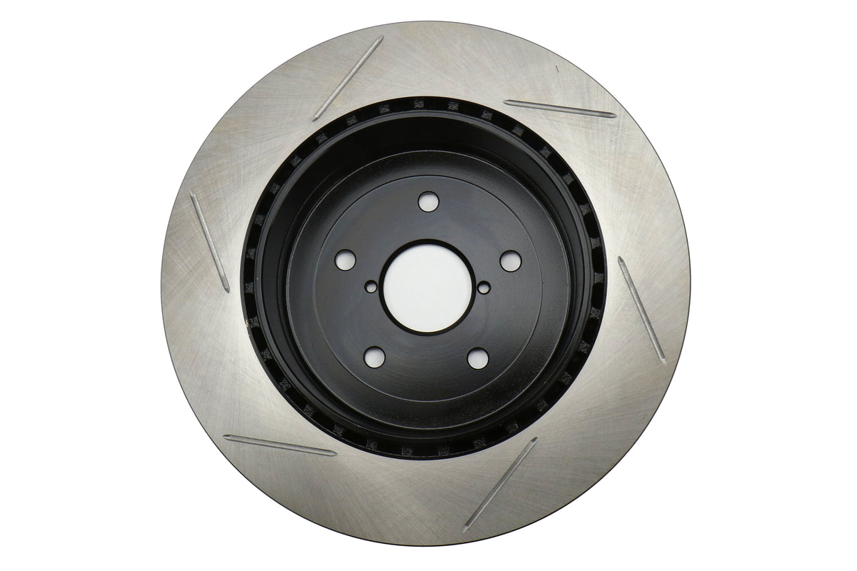 Stoptech Slotted Rear Left Rotor Single - 2005-2007 Subaru STI