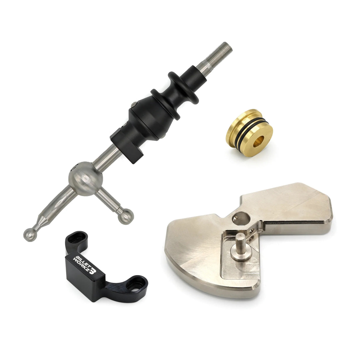 BWZBW-SK-VA-MTE-B BilletWorkz Short Throw Shifter Kit - 2015-2022 Subaru WRX,