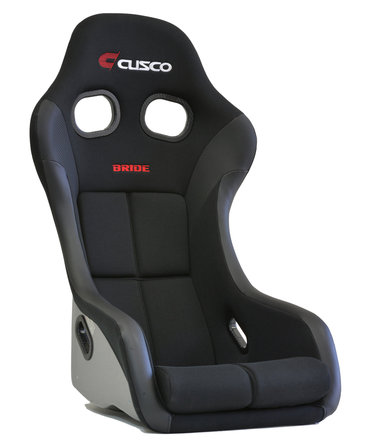 CUSBRD-HA1ACF Cusco Bride ZETA IV Full Bucket Seat, Low Max - FRP Silver,