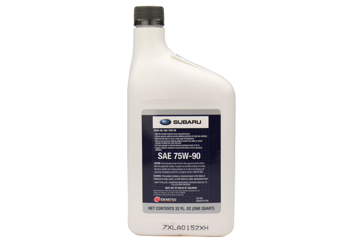 SUBSOA427V1700 Subaru 75W90 High Performance Gear Oil,