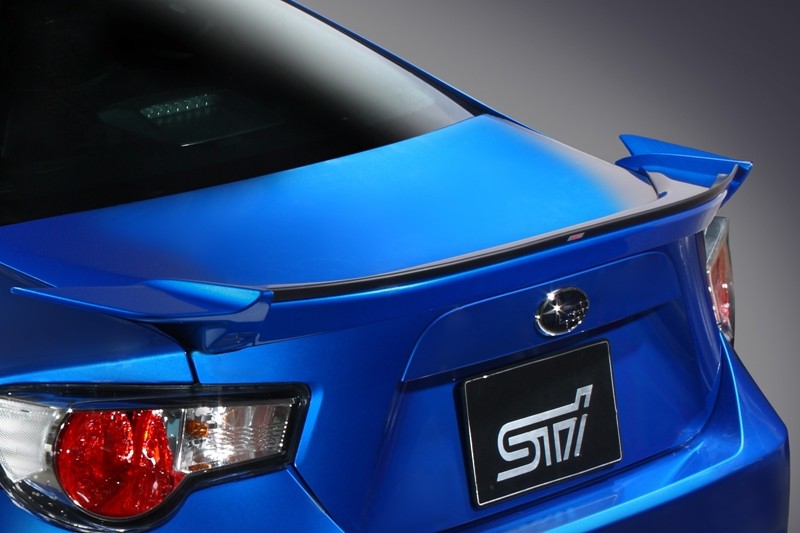 STIST96010AS000 STI Gurney Flap for OEM BRZ Spoiler - 13-16 BRZ,