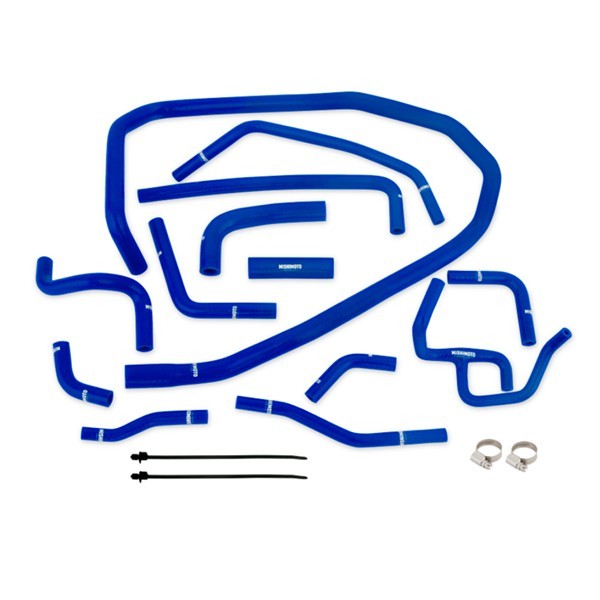 MIMMMHOSE-WRX-15ANCBL Mishimoto Silicone Ancillary Hose Kit (red, black, or blue) - 2015+ WRX-Blue,