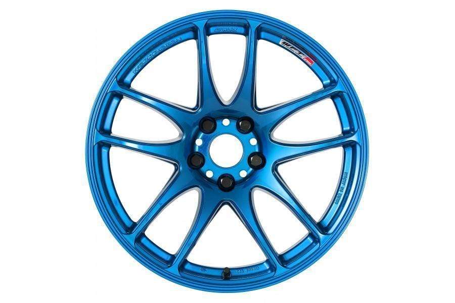 Work Wheels Emotion CR Kiwami Candy Apple Blue 18x9.5 +38mm 5x114.3 (Sold as Pair) - 2015-2024 Subaru WRX / 2015-2021 STI / 2019-2024 Forester